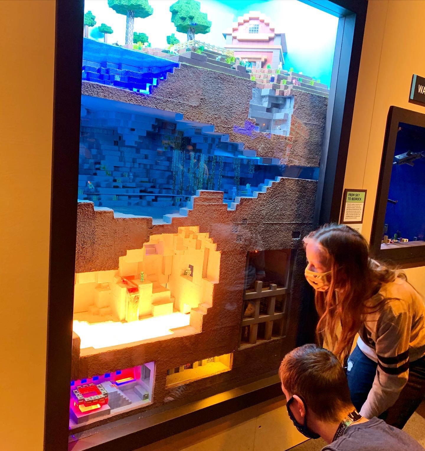 Minecraft exhibit @Mopop Seattle Minecraft exhibit @Mopop Seattle