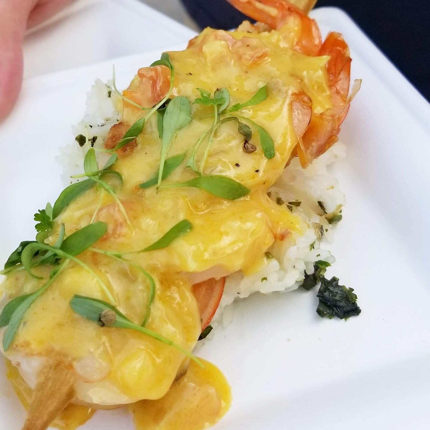 Epcot Food and Flower Festival~Sugar Cane Shrimp Epcot Food and Flower Festival~Sugar Cane Shrimp