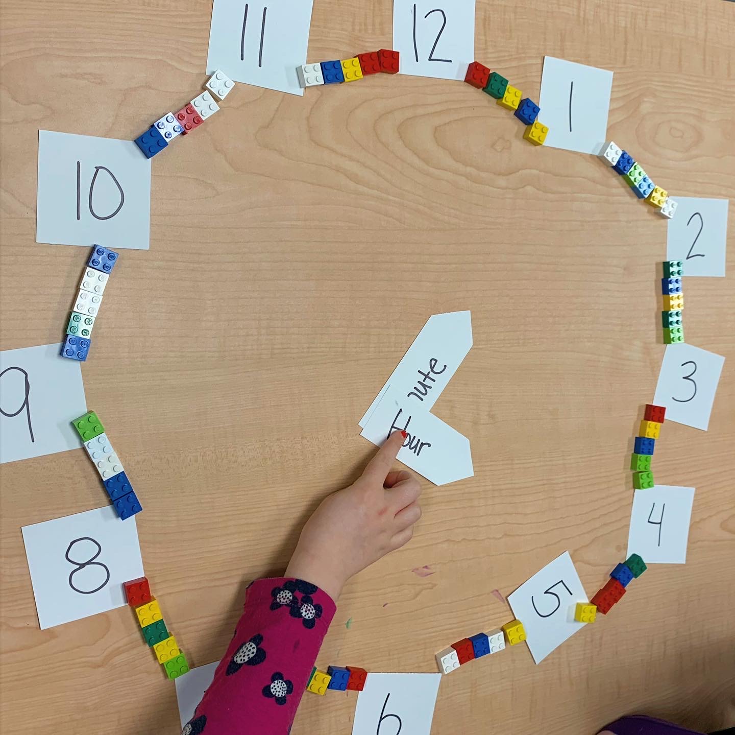 Teaching Time with&nbsp;Lego