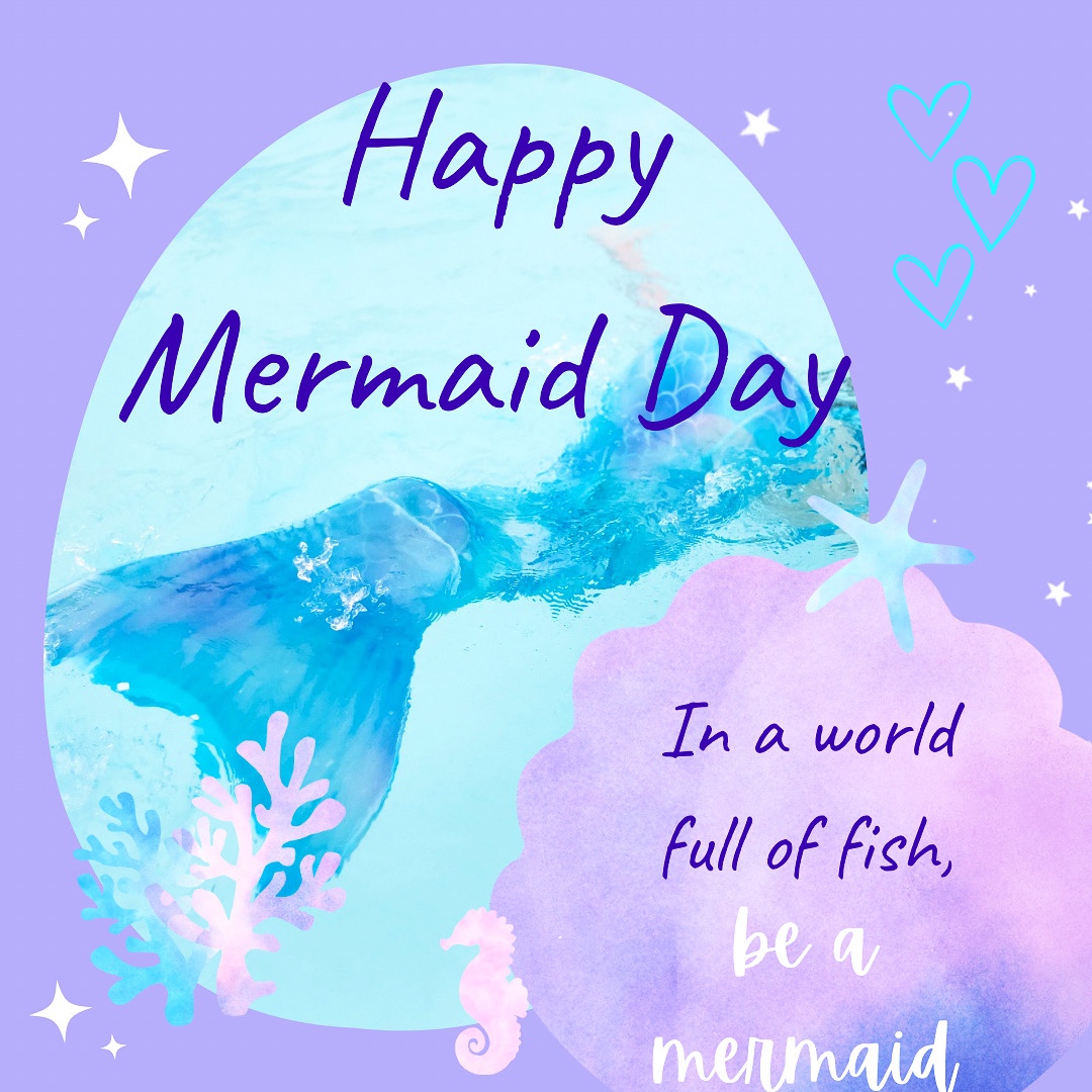 Happy Mermaid Day 🧜♀️ Happy Mermaid Day 🧜♀️