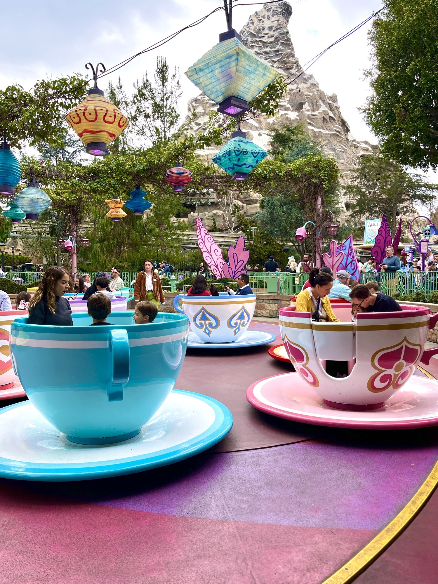 Teacups at Disneyland