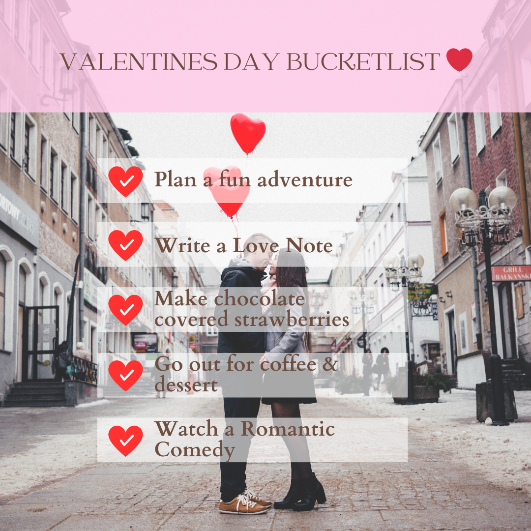 Valentines Day Bucket&nbsp;List