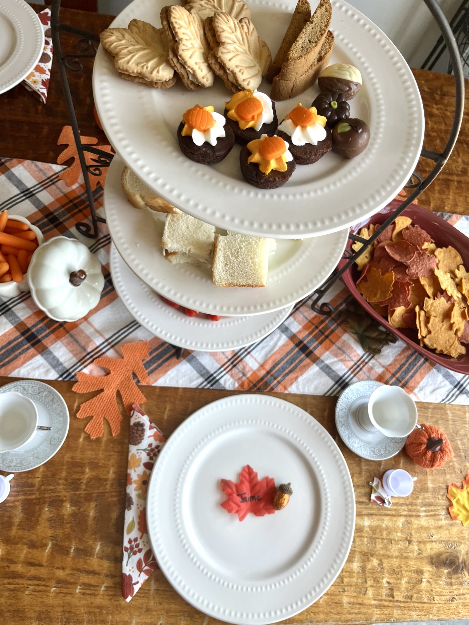 Afternoon Fall Tea Party 🍁 Afternoon Fall Tea Party 🍁