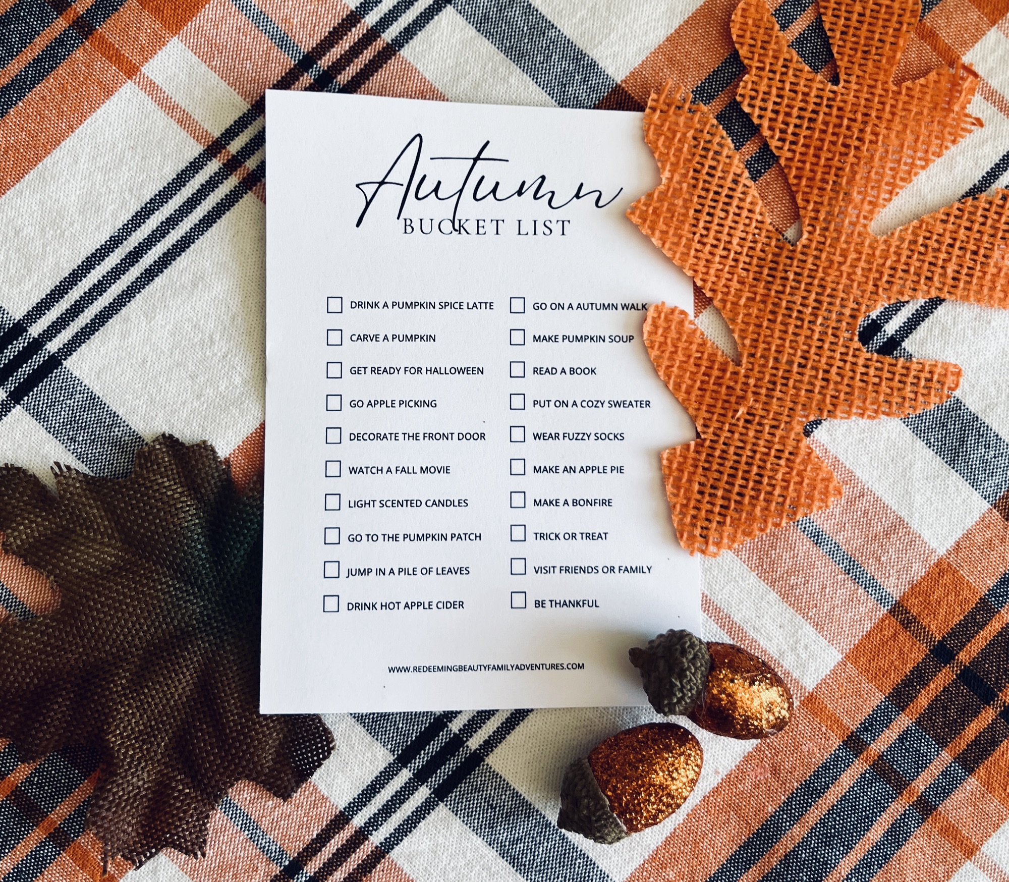 Simple Ways to Enjoy Fall Together (Free Autumn Bucket List Inside!) Simple Ways to Enjoy Fall Together (Free Autumn Bucket List Inside!)