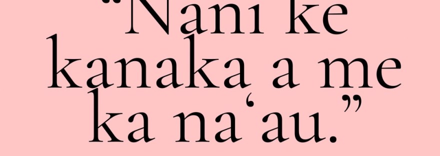 The true beauty of Hawaiian People